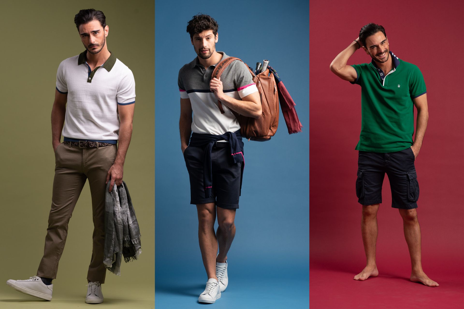 Polo uomo mezza manica: uno stile classico, sportivo o athleisure con i nuovi modelli firmati Invidia1973 